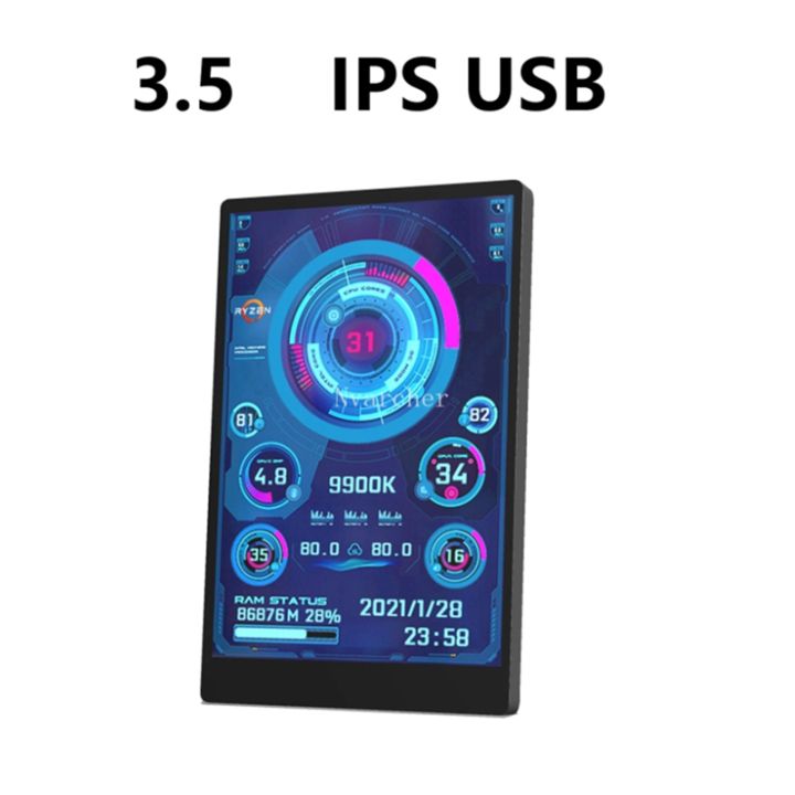 3-5-inch-ips-usb-mini-screen-aida64-pc-cpu-ram-hdd-data-monitor-computer-temperature-display-type-c-sub-screen