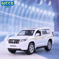 Nicce 1:36 Toyota Prado SUV Acousto-optic Return Force Car Model Gift Toy Ornament Alloy Car Model G25