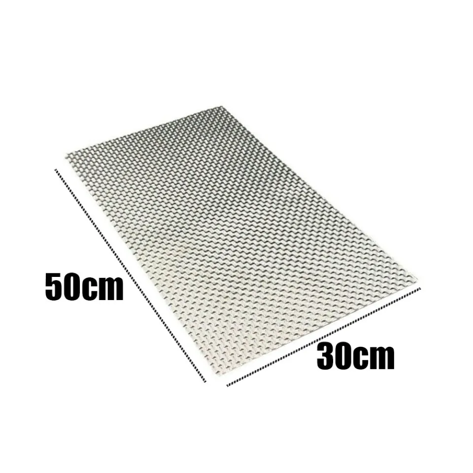 300mm X 500mm Embossed Aluminum Heat Shield Turbo Manifold Exhausts  Electrical | Lazada Singapore