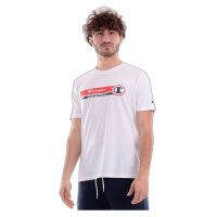 CHAMPION MEN - EU เสื้อยืดแขนสั้นผู้ชาย-ไซส์ยุโรป CREWNECK T-SHIRT  218561-WW001