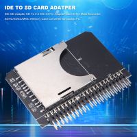 IDE SD Adapter SD To 2.5 IDE 44 Pin Adapter Card 44Pin Male Converter SDHC/SDXC/MMC Memory Card Converter for Laptop PC