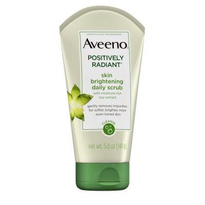 Aveeno Positively Radiant Skin Brightening Daily Scrub (สครับขัดผิวหน้าให้กระจ่างใสอย่างล้ำลึก ขนาด 5 ออนซ์)