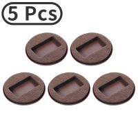 ♚▫▧ 5Pcs Silent Wheel Stopper Anti-Scratch Roller Office Chair Feet Pads Anti-Slip Felt Furniture Leg Mats Hardwood Floors Protector