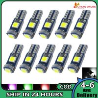 Bosiq หลอดไฟไฟ Led รถยนต์แบบแฟชั่น T5 W1.2w 27 74 86 206 3smd ไฟหน้าปัดรถ