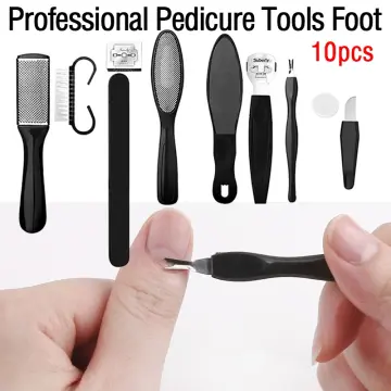 KLIMO Professional Pedicure Knife Foot Sharpening Peeling Skin Removal  Repair Calluses Nail Groove Ped