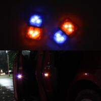 [COD] Car Flash S12 Warning 6 Lights Door Colorful Wiring Installation