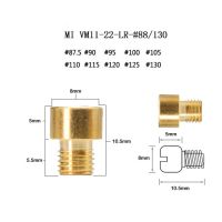 Alconstar- 10ชิ้น Mikuni Vm11/22หัวฉีดเจ็ทหลักคาร์บูเรเตอร์รถจักรยานยนต์รอบใหญ่ Vm11 Vm16ขนาด Vm22 62.5 - 180