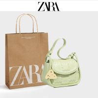 ZARA birthday gift hand-held biscuit bag female 2023 summer hot style fashion casual underarm bag all-match diagonal bag