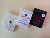 หนังสือ Sapiens Set by Yuval Noah Harari (ชุด 3 เล่ม) เซเปียนส์ หนังสือประวัติศาสตร์ภาษาอังกฤษ