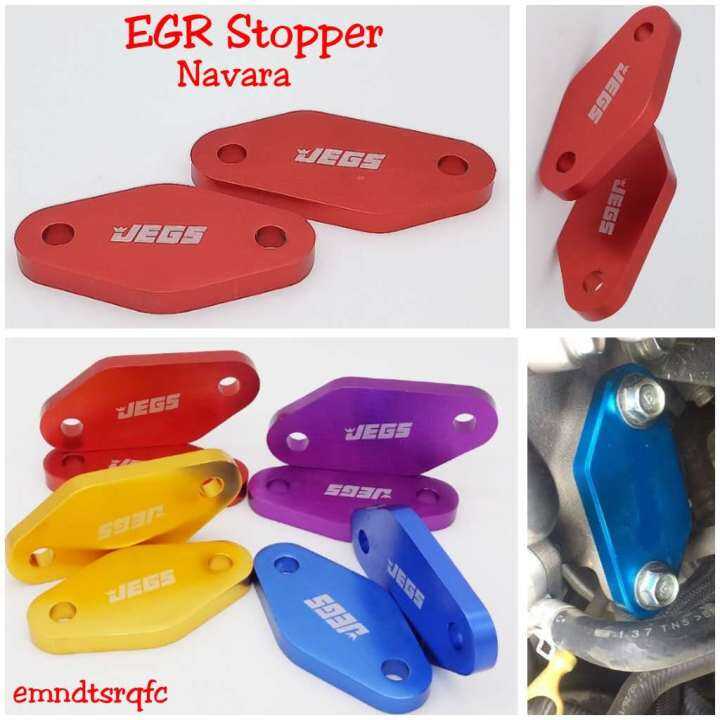 EGR Valve Blanking Block Plate For Nissan Navara D40 2.5L YD25 YD25DDTi