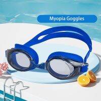 New Myopia Swimming Goggles HD Waterproof Anti-fog Soft Myopia Fashion Swimming Glasses Mens and Womens Pool Accessories