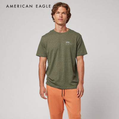 American Eagle 24/7 Good Vibes Graphic T-Shirt เสื้อยืด ผู้ชาย กราฟฟิค (NMTS 017-3113-309)