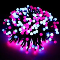 3M Colorful Cherry ball Outdoor LED String Lights Garland Waterproof Fairy Light Christmas Wedding Party Holiday Garden Decor