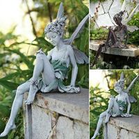 【CC】❀✎✷  Statue Ornament Figurines With Outdoor Garden Resin Landscaping Yard Decoration Fast Delivery