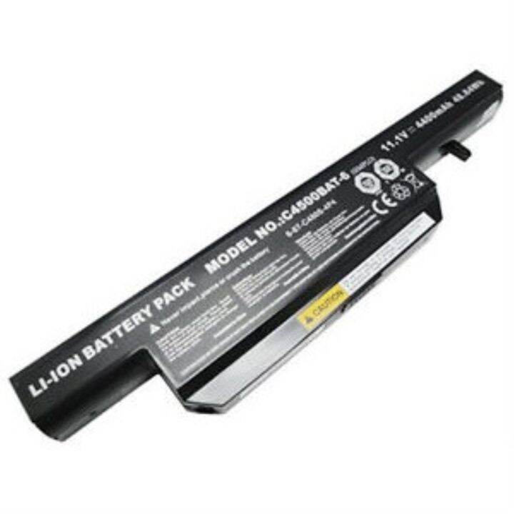 FengWings® C4500BAT-6 Batteria, 11.1V 4400mAh Sostituisci per Clevo Terra Mobile 1512 | 1509 | 1511 | 1526 1527 | 1547
