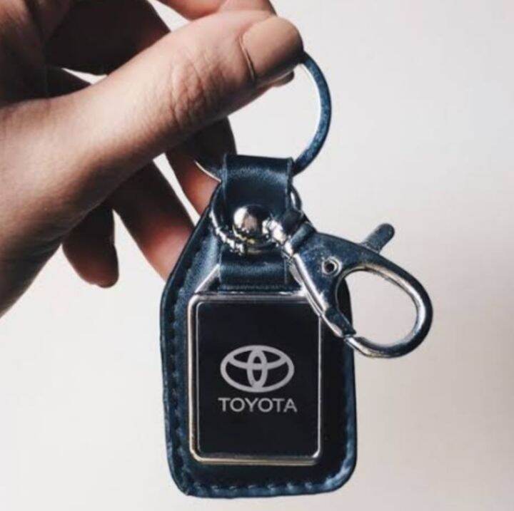 TOYOTA CAR/MOTOR LEATHER KEYCHAIN Lazada PH