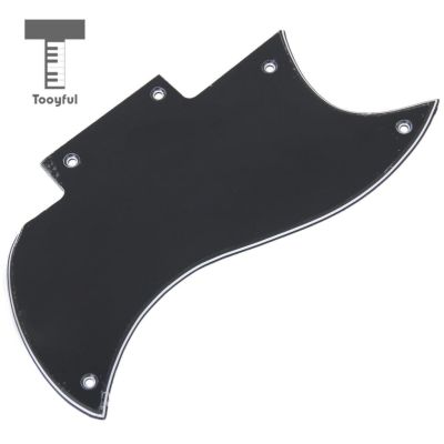 ：《》{“】= Tooyful High Quality 3 Ply ABS Pickguard Scratch Plate Anti-Scratch Accessory For SG Electric Acoustic Guitars Black Wholesale