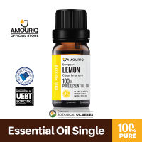 นํ้ามันหอมระเหย เลมอน มะนาว มะนาวยุโรป บีบเย็น (10 ml - 100 ml) 100% European Lemon Essential Oil Citrus limonum Cold-pressed Undiluted Unblended