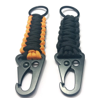 1/2pcs carabiner ร่มเชือกพวงกุญแจกลางแจ้งแคมป์ปิ้งปีนเขายุทธวิธีเครื่องมือการอยู่รอด Eagle beak Snap Clip Lock Buckle Hook-ZOK STORE