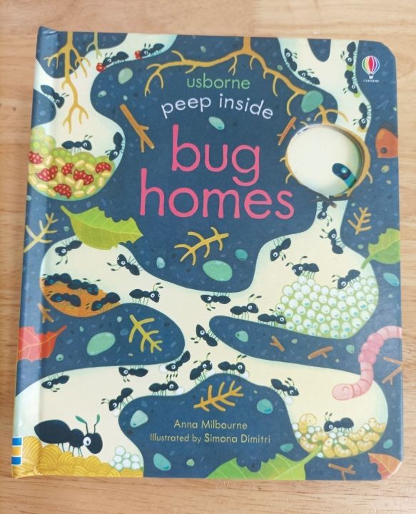 usborne-peep-inside-bug-homes-หนังสือเปิดสนุก-การันตีคุณภาพ-หนังสือของ-usborne-ไม่เคยผิดหวัง-สำนักพิมพ์นี้วิจัยมาดีมาก