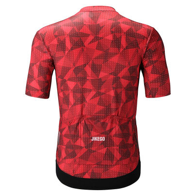 JIKEGO 2021 Summer Mallot Man Cycling Jersey Maillot MTB Mountain Road Bike Mens Cycling Shirt Jumper Cycling Clothing