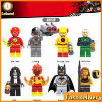 Leburstxinh ของเล่นบล็อกตัวต่อ X0178ฮีโร่มาร์เวลแฟลช Cyborg Lobo Minifigure บล็อกตัวต่อของเล่น