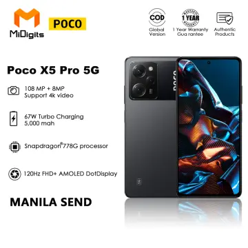 POCO X5 and POCO X5 Pro w/ 120Hz AMOLED screen + up to SD778G launched in  PH!