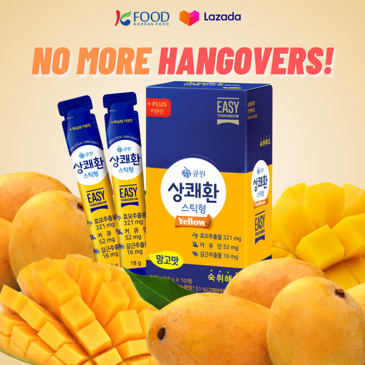 Easy Tomorrow Mango Flavored Jelly Stick (For Faster Hangover Relief)