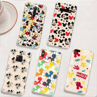 BY100 Mick Mouse อ่อนนุ่ม โปร่งใส เคสโทรศัพท์ หรับ Samsung A34 M52 A04 M30S A23 M23 M53 M21 A54 M30 A40S A9 A14 A04S M33 Plus