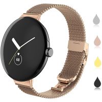 NINKI โลหะวงสำหรับ Google Pixel Watch 2022,สแตนเลสที่ไม่ซ้ำกันสายรัดข้อมือ Ajustable ผู้หญิงผู้ชายสายสำหรับ Google Pixel นาฬิกาเปลี่ยนวง