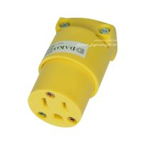 "DAKO PLUG" 4887 ปลั๊กตัวเมียกลางทาง 3 ขา 15A 125V