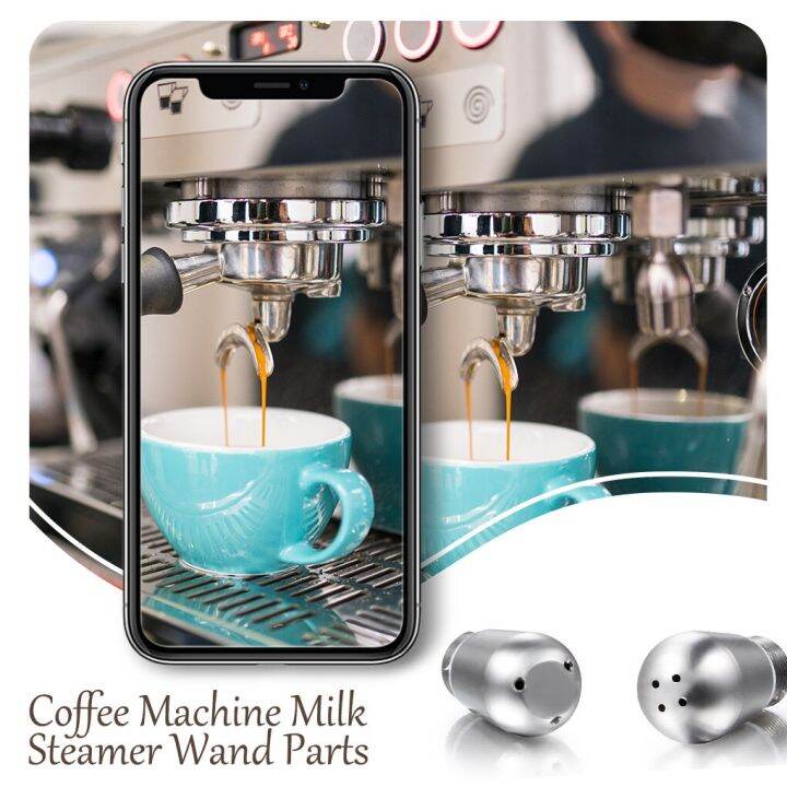 Coffee Machine Coffee Maker Steam Nozzle Perfect Milk Foam Tip 4Hole
