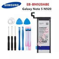 แบต แท้ Samsung Galaxy Note 5 SM-N920 N920 EB-BN920ABE 3000mAh พร้อมชุดถอด+แผ่นกาว ประกัน 3 เดือน