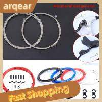 ARQEAR529453อุปกรณ์เสริมสำหรับจักรยานถนนทั่วไปชุดอุปกรณ์เบรกท่อท่อตรงจักรยานเสือภูเขากลุ่มชุดสายเบรค