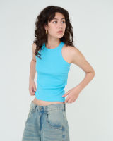 VX SKINNY TANK TOP IN AQUA