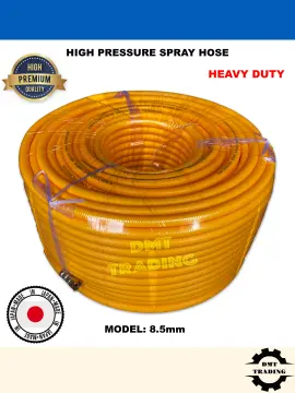 10 Meter Hose Pipe Set Mini Garden, Heavy Duty Flexible & Leak Proof, Watering Tangle Free Hose Pipe Reel Spray HQ Patio Set High Pressure Water  Hose Spray (Green)