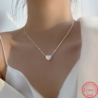 【cc】∋  New 925 Sterling Necklace shaped Pendant Womens Jewelry NK153