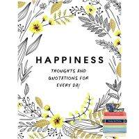 CLICK !! &amp;gt;&amp;gt;&amp;gt; Happiness: Thoughts and Quotations for Every Day by Summersdale หนังสือภาษาอังกฤษมือ 1 นำเข้า พร้อมส่ง