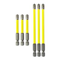 6Pcs Electrician Special Screwdriver Bits Set FPH2 65mm 110mm Slotted Cross Head Screwdriver Drill Bit Drills  Drivers