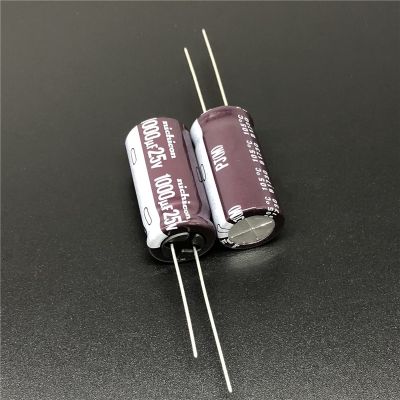 5pcs/50pcs 1000uF 25V NICHICON PJ Series 12.5x25mm Low Impedance Long Life 25V1000uF Aluminum Electrolytic capacitor