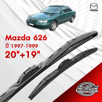 ก้านปัดน้ำฝนทรง รุ่น2  Mazda 626 ปี 1997-1999  ขนาด 20"+ 19"