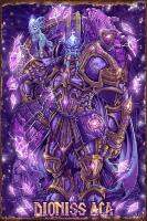 Draenei Paladin Hiasan Kamar เครื่องตกแต่งฝาผนังป้ายดีบุกแผ่นดีบุกป้ายโลหะย้อนยุควินเทจสำหรับงานศิลปะคลับมนุษย์ถ้ำคาเฟ่ผับที่บ้าน