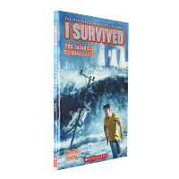 English original childrens book I survived the Japanese tsunami 2011 survivor series 2011 Japan tsunami disaster escape series Chapter Book teenagers extracurricular books 8-12-year-old paperback
