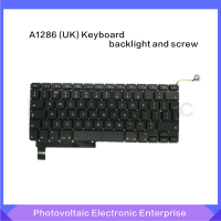 แล็ปท็อปใหม่เข้ากันได้กับ Macbook Pro 15 "A1286 UK Keyboard Backlight ปี2009-2012