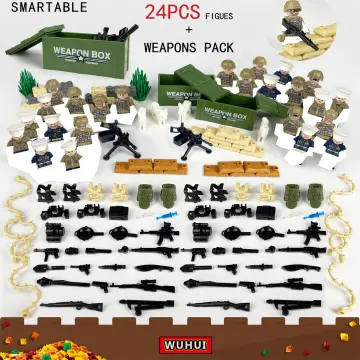  Feleph Military Railway Gun Building Blocks, World War