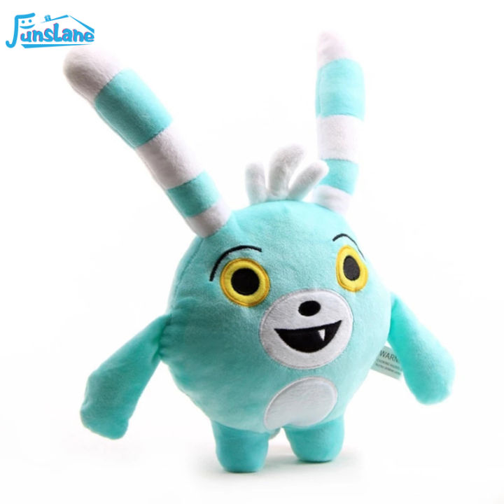 funslane-ตุ๊กตาตัวการ์ตูนอะนิเมะกระต่ายกระต่ายน้อยตุ๊กตากระต่ายสีฟ้าน่ารักสำหรับเด็กของขวัญวันเกิด-cod