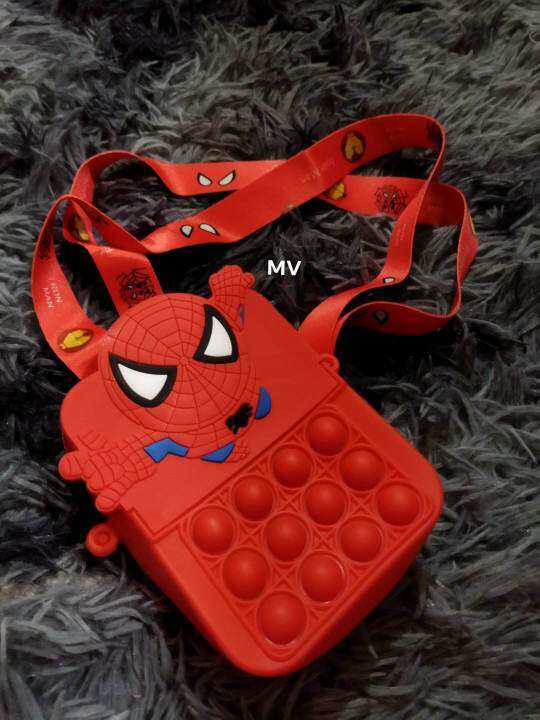 [Ready Stock] Mini Pop It Sling Bag with [Boys and Girls Design