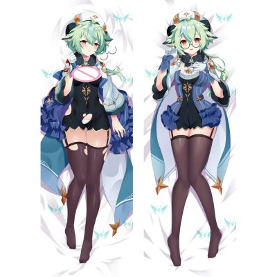 ปลอกหมอน ลายเกม Genshin Impact Venti Dakimakura ขนาด 60x180 ซม. สําหรับแต่งคอสเพลย์