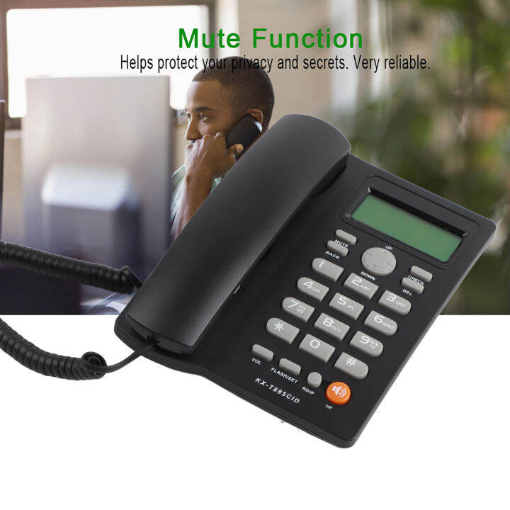 Universal Corded Landline Phone Desktop Residential Landline Phone