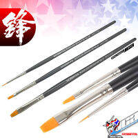 HOBBYCA HCC-100 HIGH FINISH HF PAINT PLASTIC MODEL BRUSH 3 PCS SET พู่กันทามิย่าละเอียดสูง โมเดลกันดั้มกันพลา VCA GUNDAM